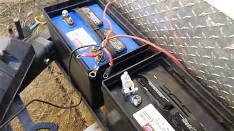 fifth wheel rv battery wiring